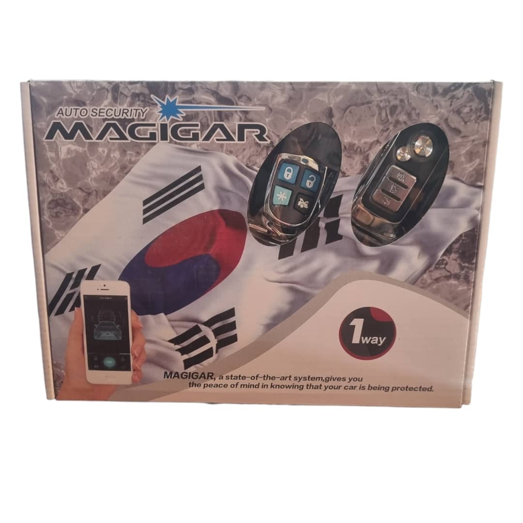 دزدگیر خودرو طرح مجیکار بلوتوثی اپلیکیشندار  (۲ ریموته)