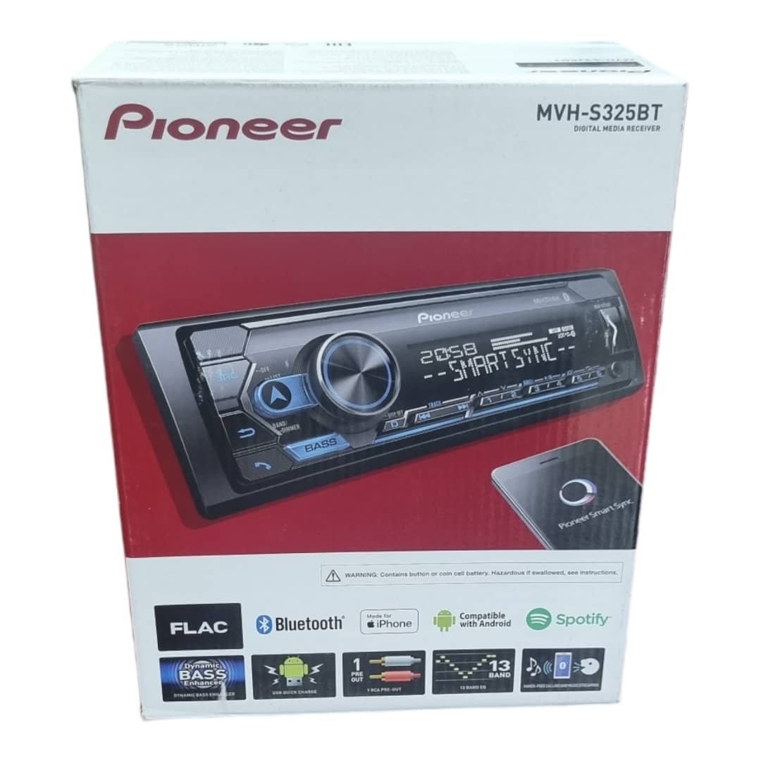 پخش کننده خودرو پایونیر مدل MVH-S325BT